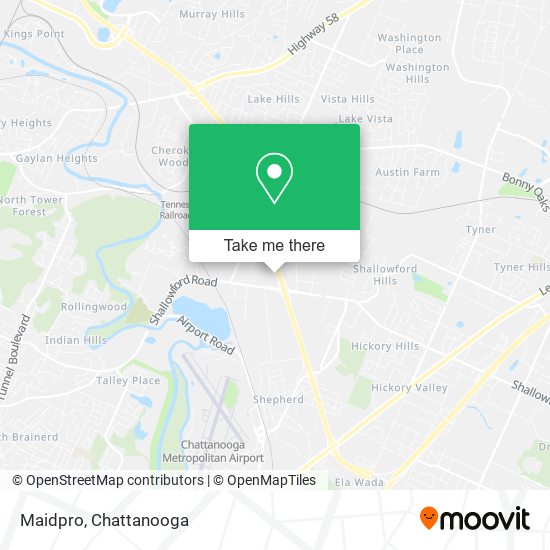 Mapa de Maidpro