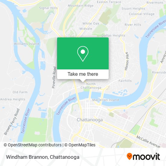 Mapa de Windham Brannon