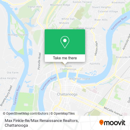 Max Finkle-Re / Max Renaissance Realtors map