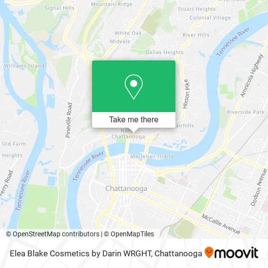 Mapa de Elea Blake Cosmetics by Darin WRGHT