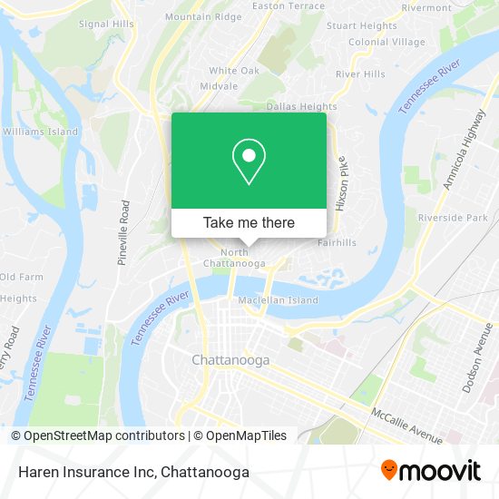 Haren Insurance Inc map