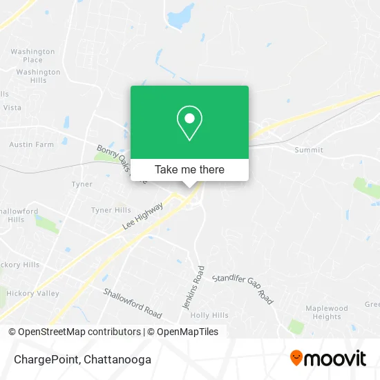 ChargePoint map