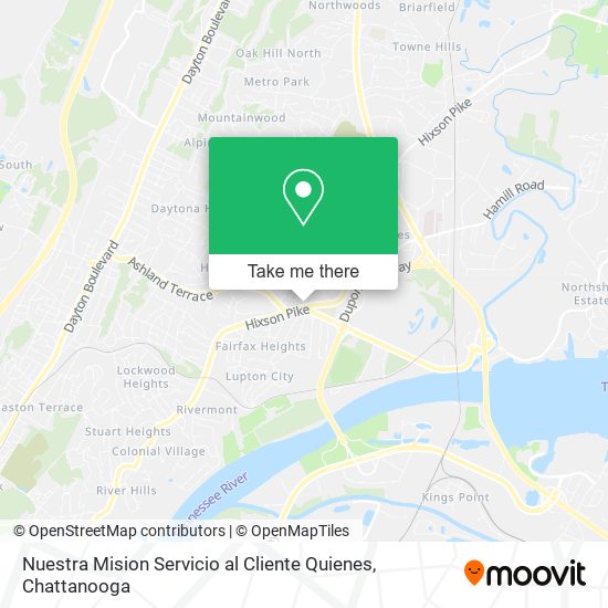 Nuestra Mision Servicio al Cliente Quienes map