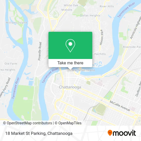 18 Market St Parking map