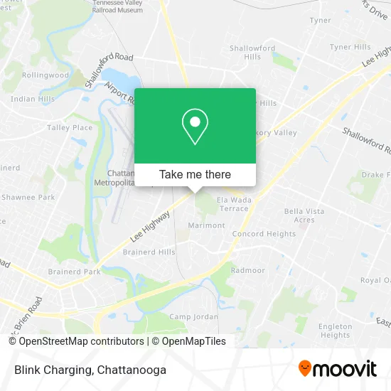 Mapa de Blink Charging
