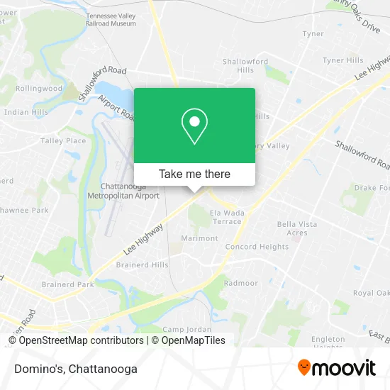 Domino's map