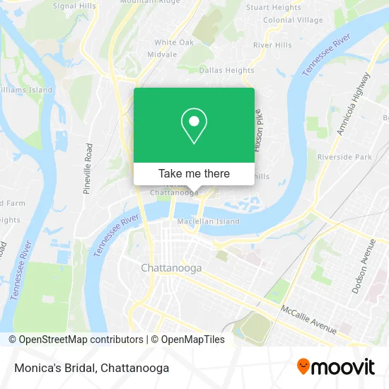 Mapa de Monica's Bridal
