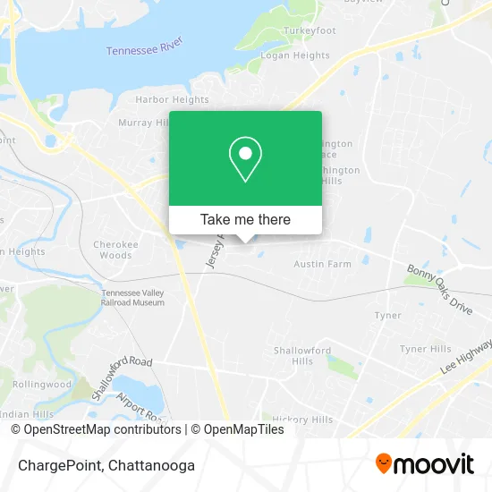 ChargePoint map