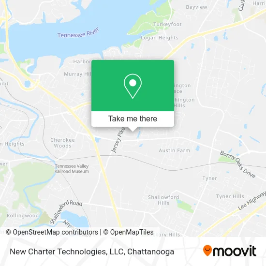 New Charter Technologies, LLC map