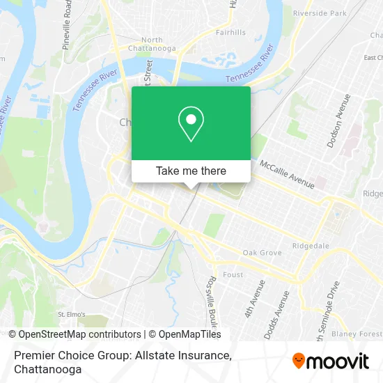 Premier Choice Group: Allstate Insurance map