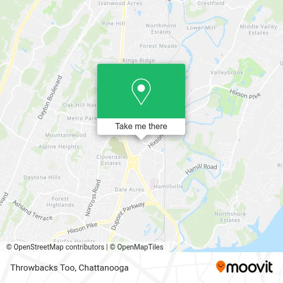 Throwbacks Too map