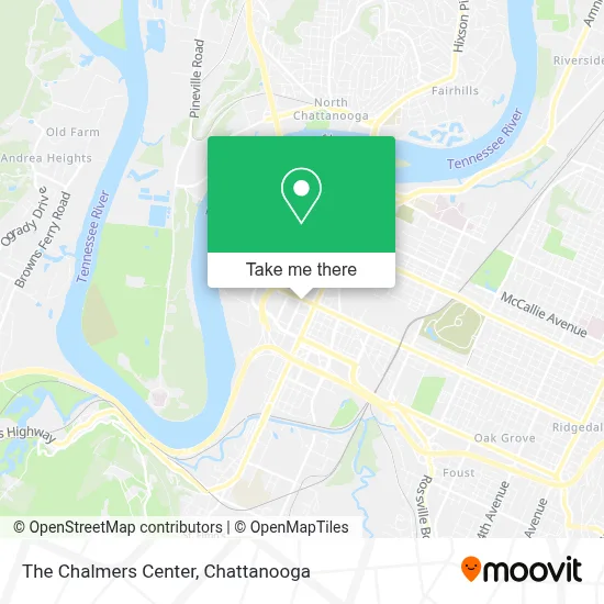 The Chalmers Center map