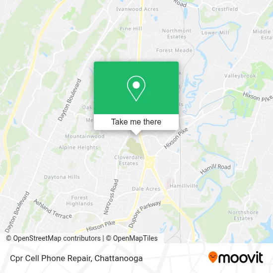 Cpr Cell Phone Repair map