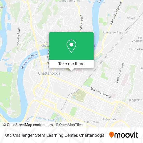Utc Challenger Stem Learning Center map