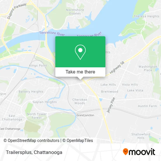 Trailersplus map
