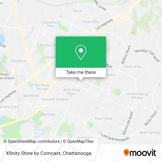 Xfinity Store by Comcast map