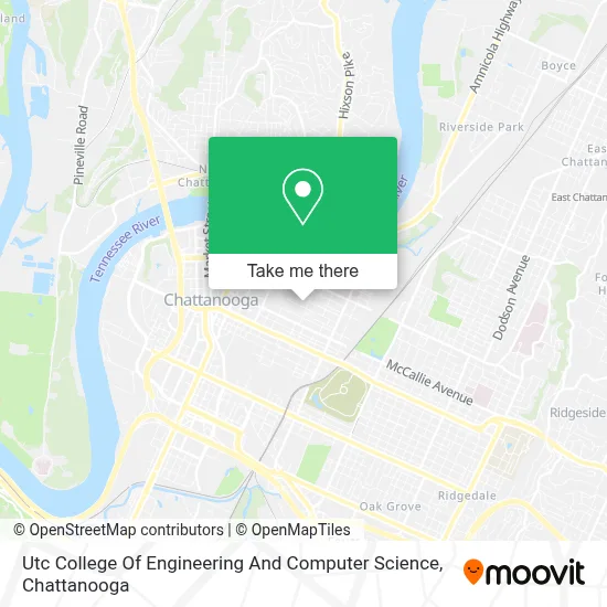 Utc College Of Engineering And Computer Science map