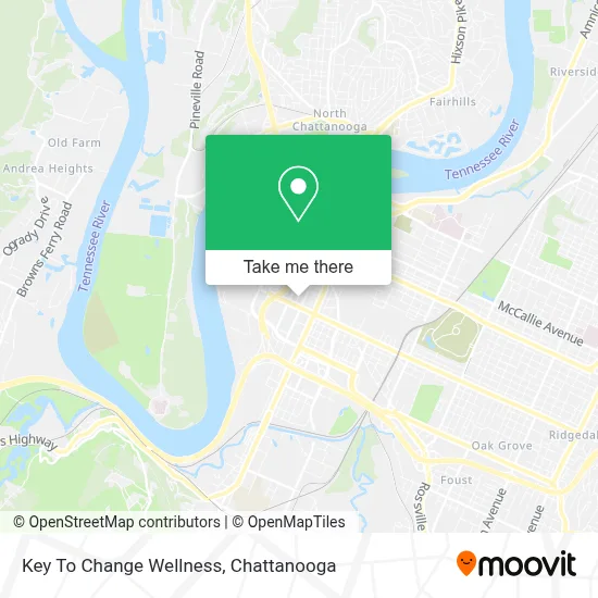 Key To Change Wellness map