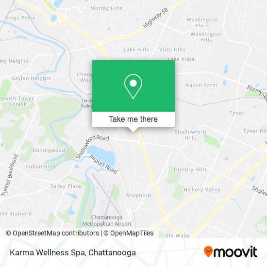 Karma Wellness Spa map