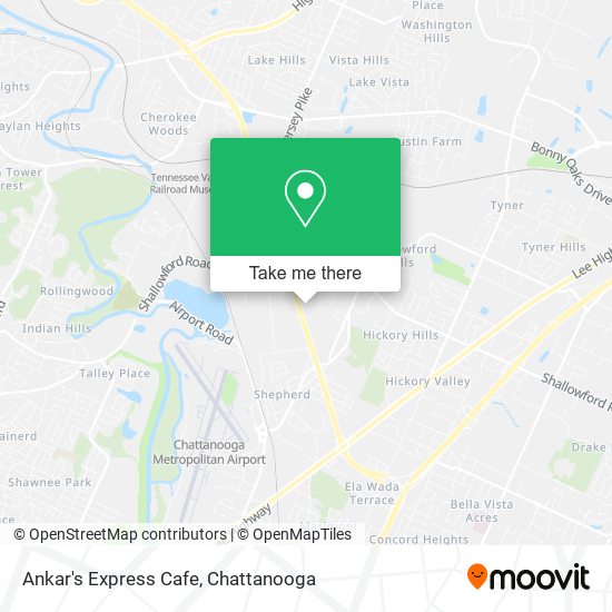 Ankar's Express Cafe map