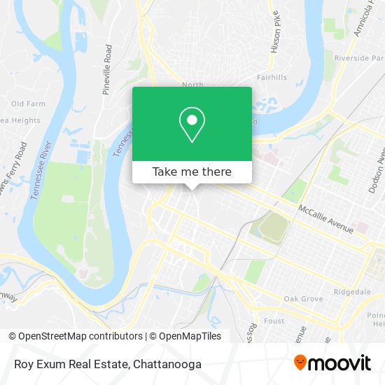 Mapa de Roy Exum Real Estate