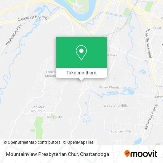 Mapa de Mountainview Presbyterian Chur