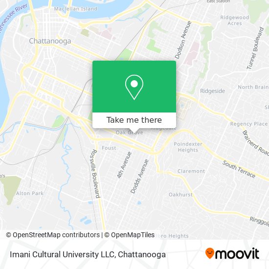 Mapa de Imani Cultural University LLC