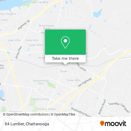 84 Lumber Locations Map How To Get To 84 Lumber In Chattanooga By Bus