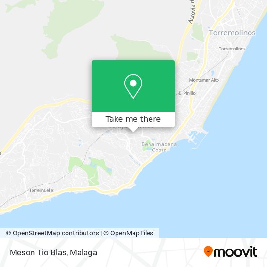 Mesón Tio Blas map