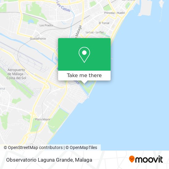 Observatorio Laguna Grande map