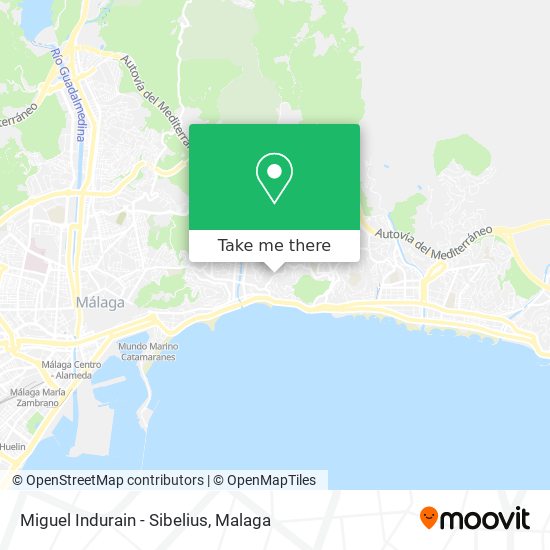 Miguel Indurain - Sibelius map