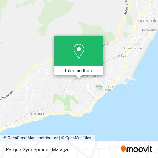 Parque Gym Spinner map