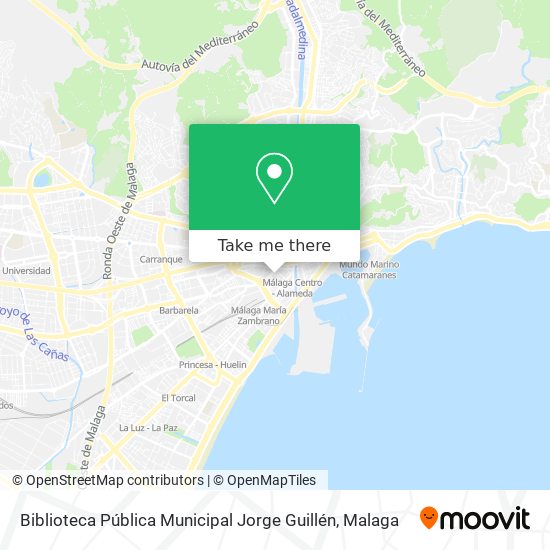 Biblioteca Pública Municipal Jorge Guillén map