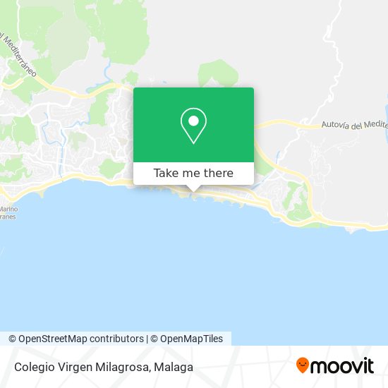 Colegio Virgen Milagrosa map