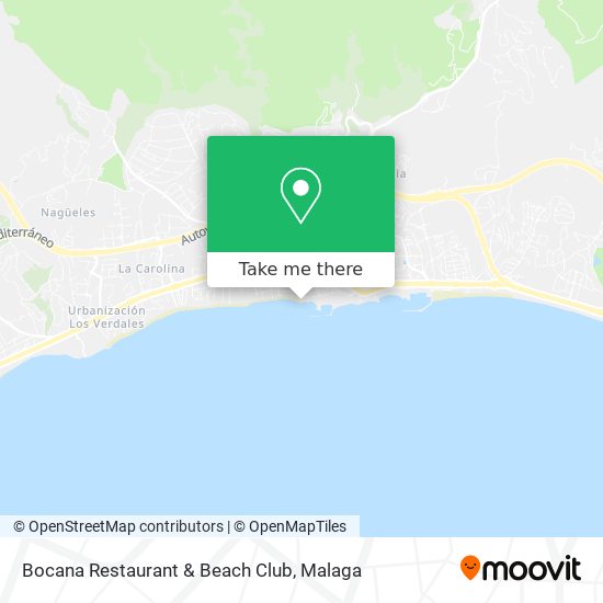 Bocana Restaurant & Beach Club map
