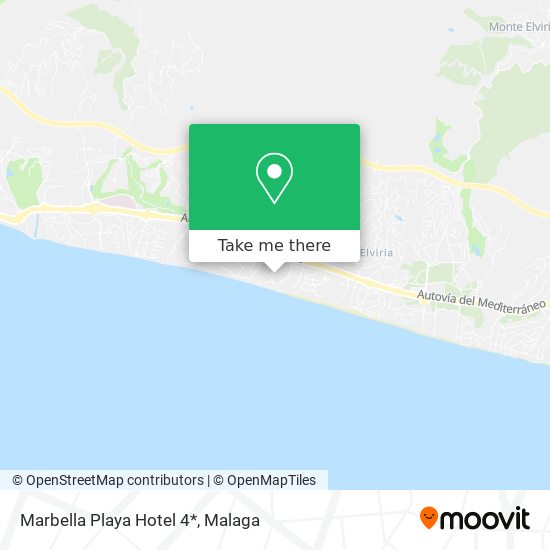 Marbella Playa Hotel 4* map