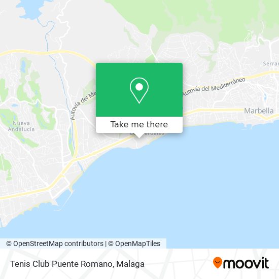 Tenis Club Puente Romano map