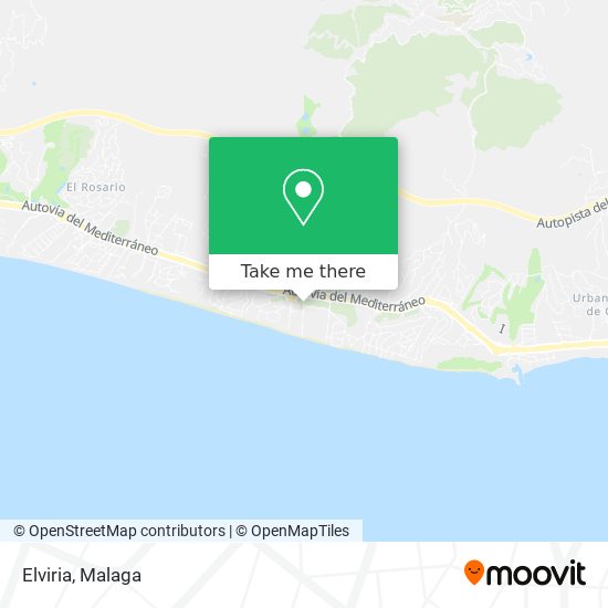 Elviria map