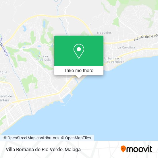 Villa Romana de Río Verde map
