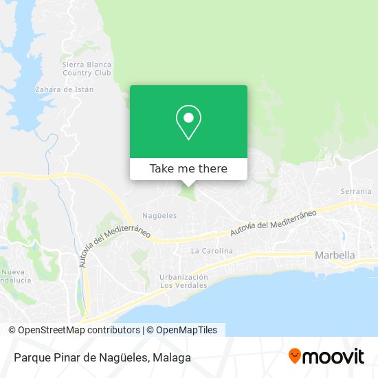 Parque Pinar de Nagüeles map