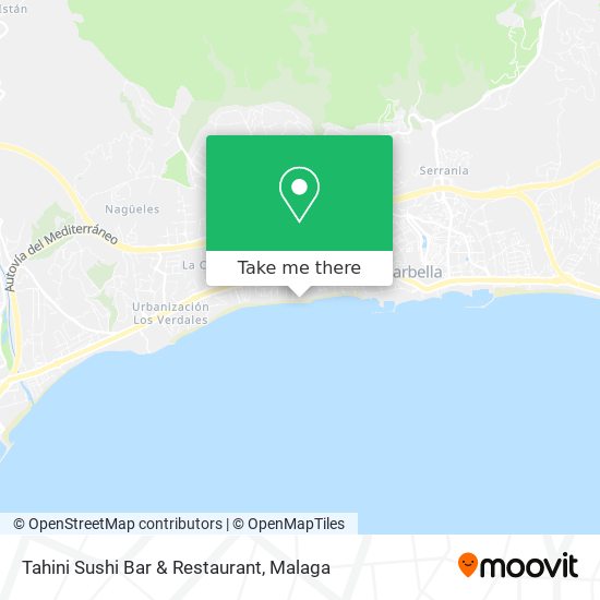 Tahini Sushi Bar & Restaurant map
