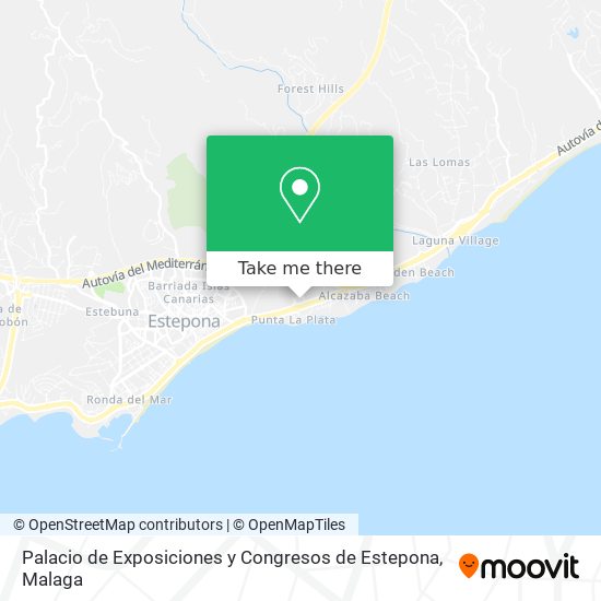 Palacio de Exposiciones y Congresos de Estepona map