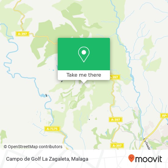 Campo de Golf La Zagaleta map