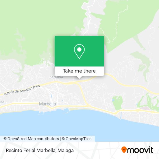 Recinto Ferial Marbella map