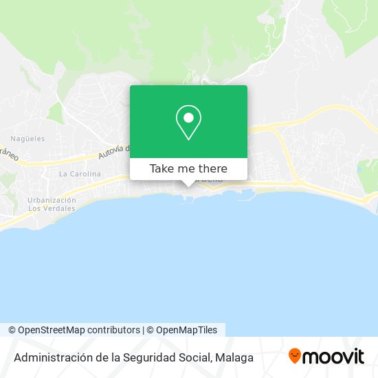 Administración de la Seguridad Social map