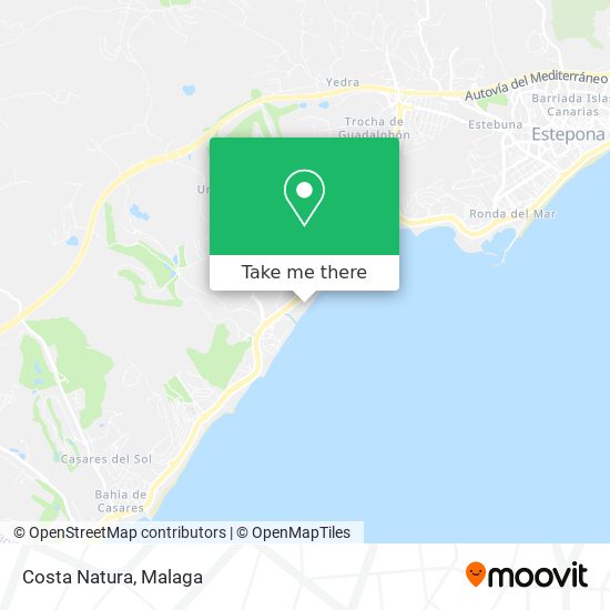 How to get to Costa Natura in Estepona by Bus?