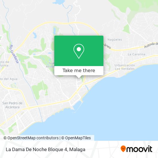 La Dama De Noche Bloque 4 map