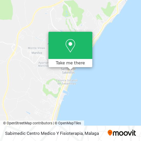 Sabimedic Centro Medico Y Fisioterapia map