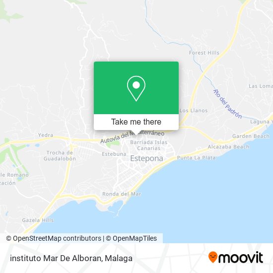 instituto Mar De Alboran map