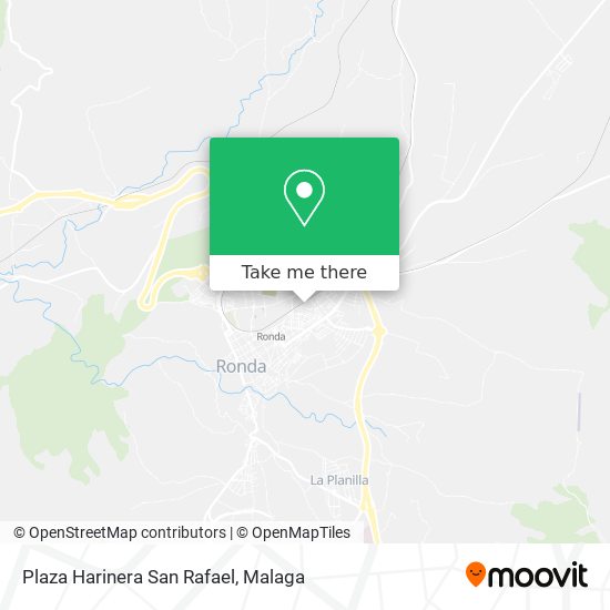 Plaza Harinera San Rafael map